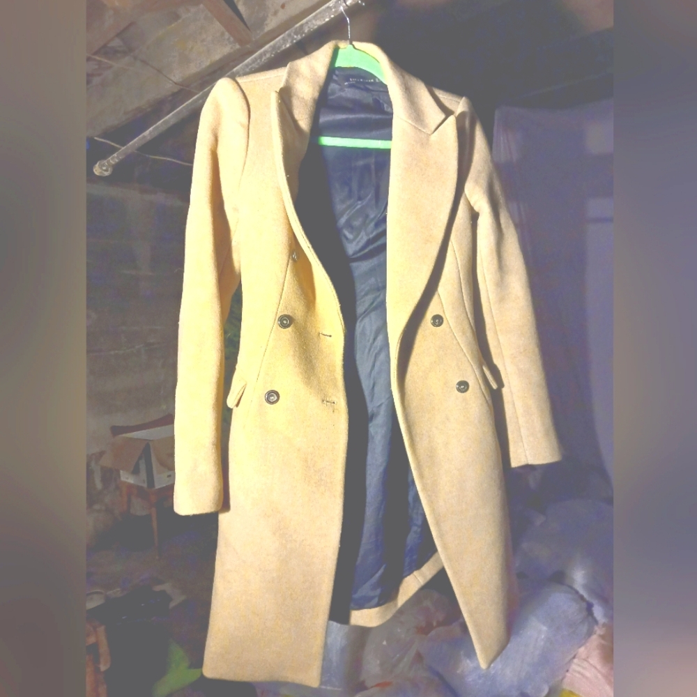 Zara Woman Long peacoat